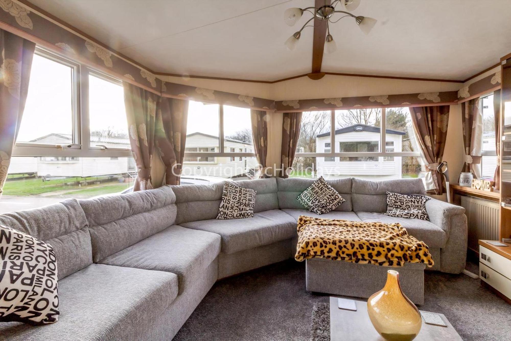 Lovely Caravan For Hire With Decking At Skipsea Sands In Yorkshire Ref 41015Wf Barmston Kültér fotó